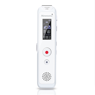 哈尔滨购物网纽曼（Newsmy）RV90 16G 白色 商务专业数码录音笔 微型PCM无损录音 会议 MP3 播放器 总代理批发
