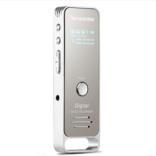 哈尔滨购物网纽曼（Newsmy）RV51 8G 银 专业数码录音笔 PCM无损录音 微型高清降噪 MP3 播放器总代理批发