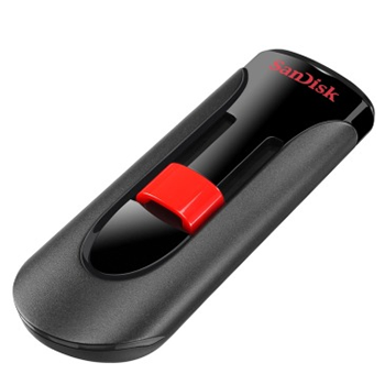 哈尔滨购物网闪迪（SanDisk）酷悠（CZ60）16GB U盘 黑红总代理批发
