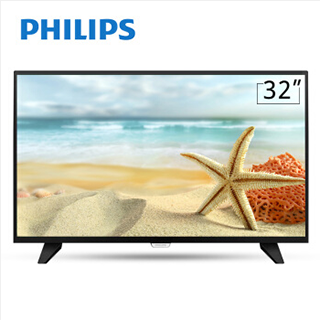 哈尔滨购物网飞利浦（PHILIPS）32PHF3651/T3 32英寸高清液晶电视LED平板电视可壁挂 黑色总代理批发