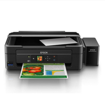 哈尔滨购物网爱普生（EPSON）墨仓式L455 打印复印扫描多功能一体机总代理批发