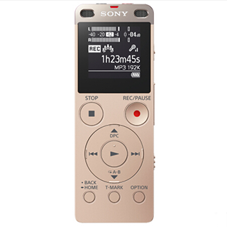 哈尔滨购物网索尼（SONY）ICD-UX560F 数码录音棒 商务语言好帮手 4GB容量 金总代理批发
