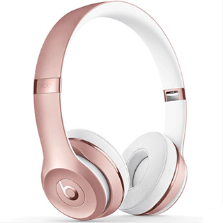 哈尔滨购物网Beats Solo3 Wireless 蓝牙无线 头戴式耳机 - 玫瑰金色总代理批发