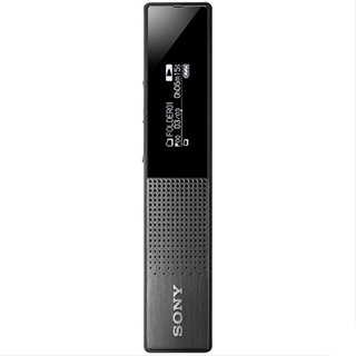 哈尔滨购物网索尼（SONY）ICD-TX650 数码锂电录音棒 16G 黑色 会议录音 迷你易携带TX50升级款（黑）总代理批发