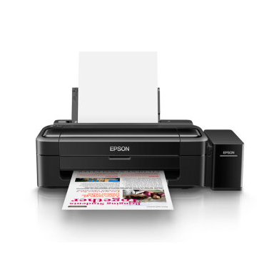 哈尔滨购物网爱普生(EPSON) L130 墨仓式彩色喷墨打印机家用彩色照片 连供式打印机总代理批发