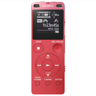 哈尔滨购物网索尼（SONY）ICD-UX560F 数码录音棒 商务语言好帮手 4GB容量 红总代理批发